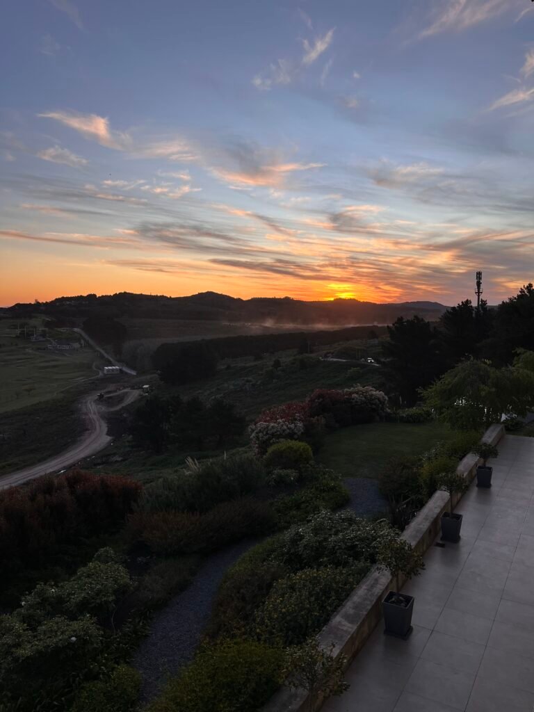 Sunset from Amaike in Tandil